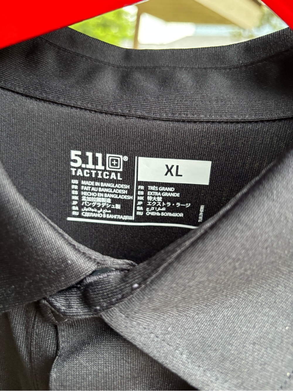 NWT 5.11 TACTICAL Men’s XL CLASS A Uniform S/S SHIRT 41238 MIDNIGHT NAVY Blue - Picture 2 of 4